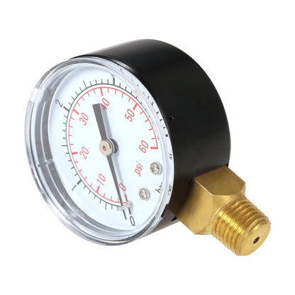 Stainless Steel Shockproof Pool Filter Hydraulic Pressure Gauge, Pressure Gauge