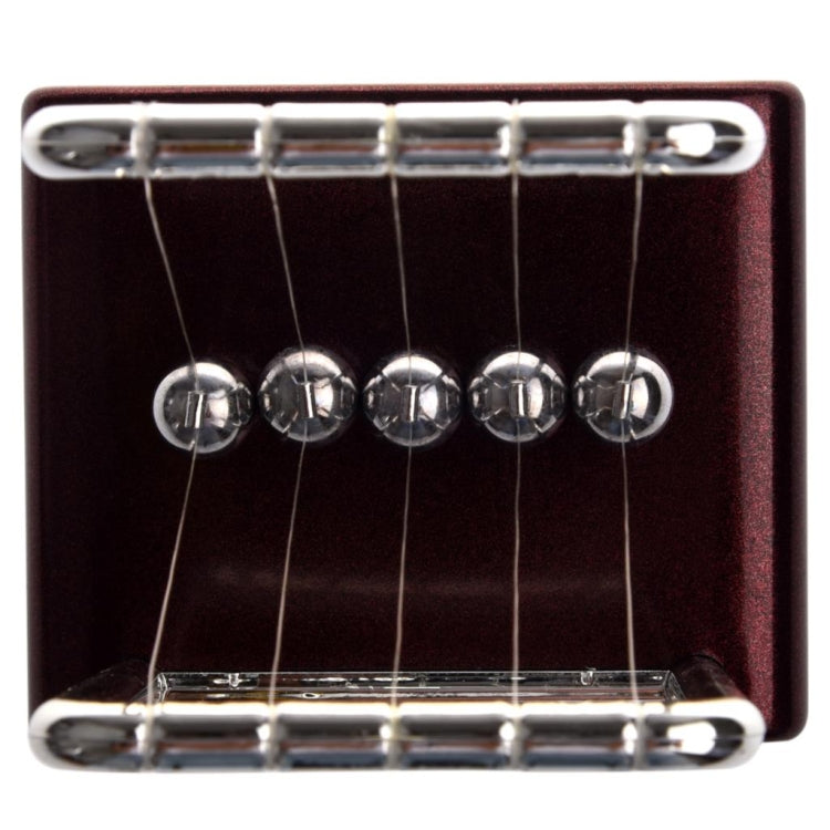 Newton Pendulum Ball Energy Conservation Collision Ball Momentum Transfer Demonstrator Physics Teaching Experimental Equipment, Newton Pendulum Ball