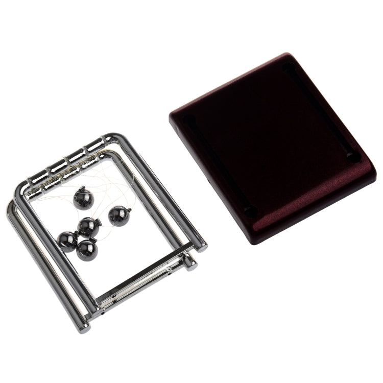 Newton Pendulum Ball Energy Conservation Collision Ball Momentum Transfer Demonstrator Physics Teaching Experimental Equipment, Newton Pendulum Ball