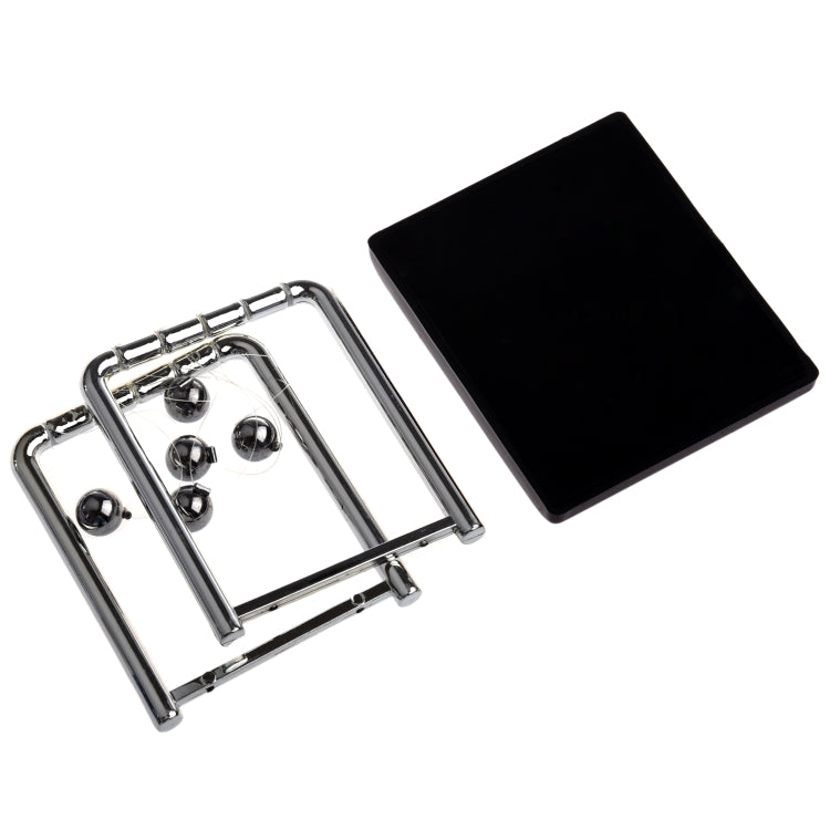 Newton Pendulum Ball Energy Conservation Collision Ball Momentum Transfer Demonstrator Physics Teaching Experimental Equipment, Newton Pendulum Ball