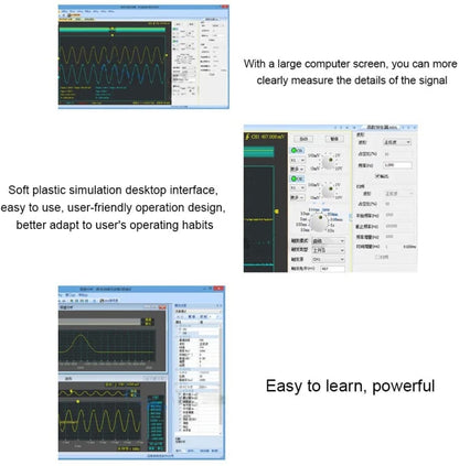 ISDS205A Multifunctional 20M Bandwidth 48MGS/s USB Virtual Digital Oscilloscope PC Spectrum Analyzer and Data Recorder
