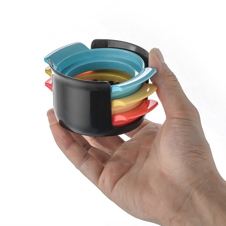 2 PCS 3 in 1 Egg Cutter Kitchen Tools, Egg Slicer 1