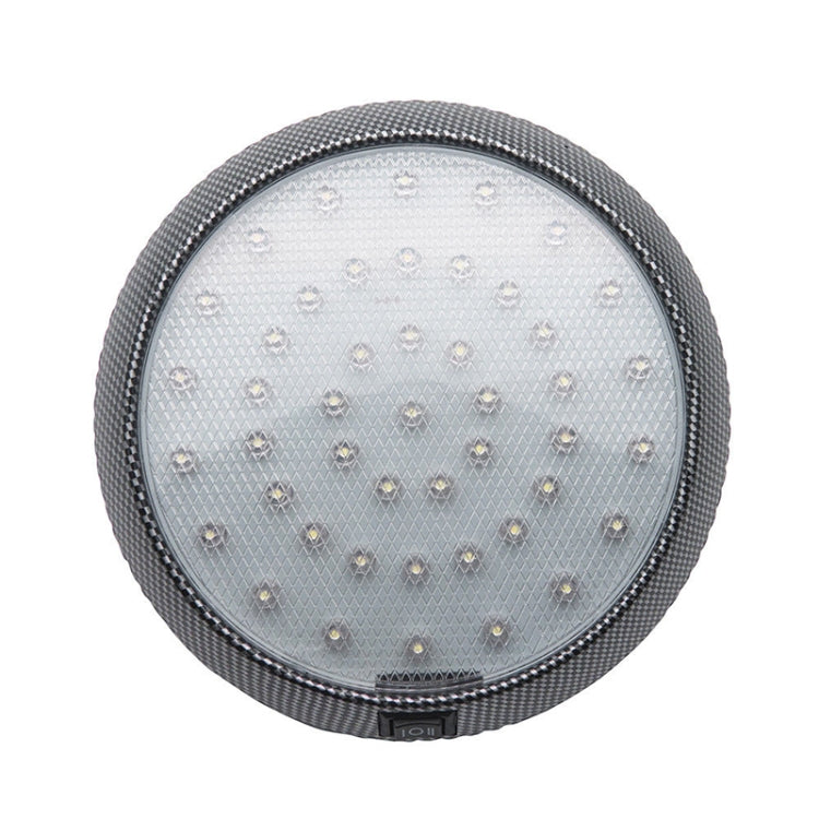 12V 46 LED Roof Light Camper Van Caravan Motor Home Boat White Light with ON / OFF Switch, 46 LEDs