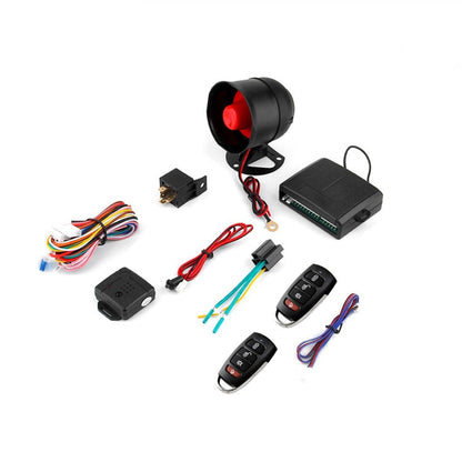 Alarma antirrobo unidireccional para coche (2 unidades, 12 V)