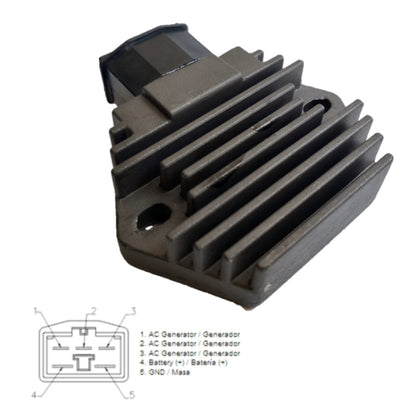 Rectificador de motocicleta 2009.4 para Honda CBR 1100 XX / VFR 750, 2009.4