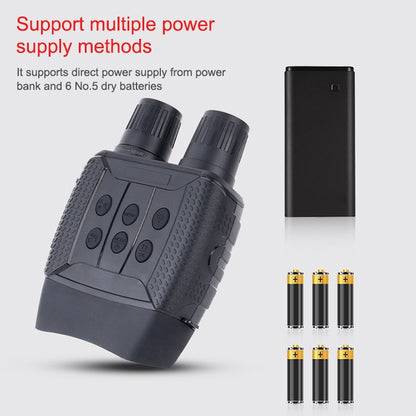 Binoculares HD para exteriores con detección y disparo por wifi, dispositivo de visión nocturna por infrarrojos, NV3182