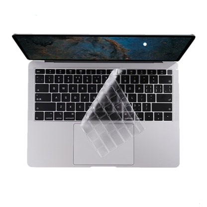 0.13mm Transparent TPU Laptop Keyboard Protective Film, For MacBook Air 13.3 inch A1369 & A1466, For MacBook Pro 13.3 inch A1706 & A1989 & A2159 (with Touch Bar), For MacBook Pro 15.4 inch A1707 & A1990 (with Touch Bar)