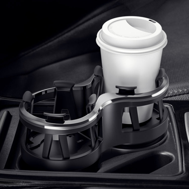 SHUNWEI SD-1038 Car Dual-Hole Water Cup Holder Cola Vacuum Flask Holder One For Two Beverage Holders, SD-1038