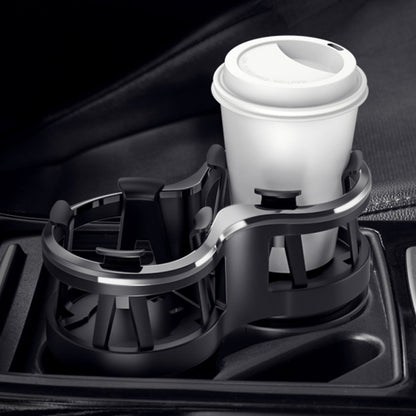 SHUNWEI SD-1038 Car Dual-Hole Water Cup Holder Cola Vacuum Flask Holder One For Two Beverage Holders, SD-1038