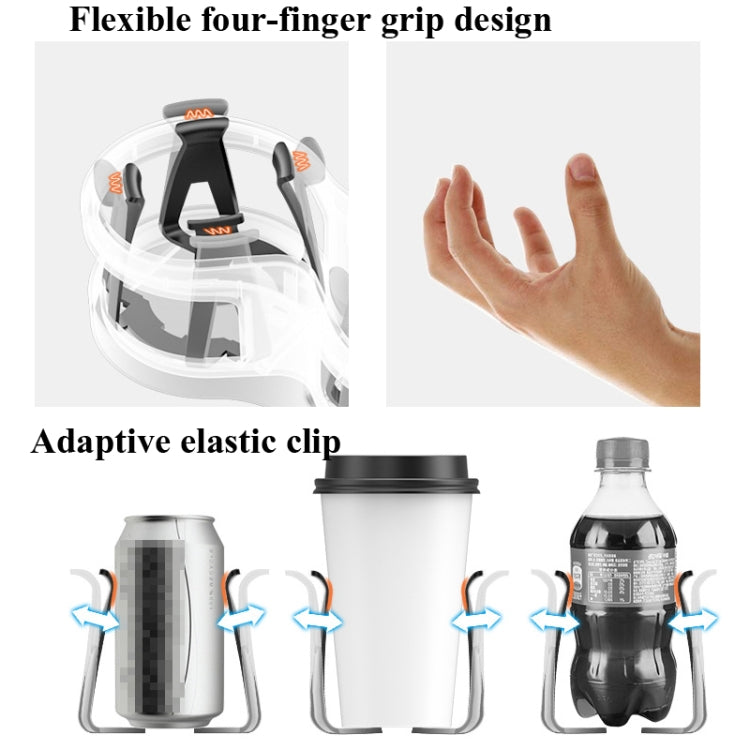 SHUNWEI SD-1038 Car Dual-Hole Water Cup Holder Cola Vacuum Flask Holder One For Two Beverage Holders, SD-1038
