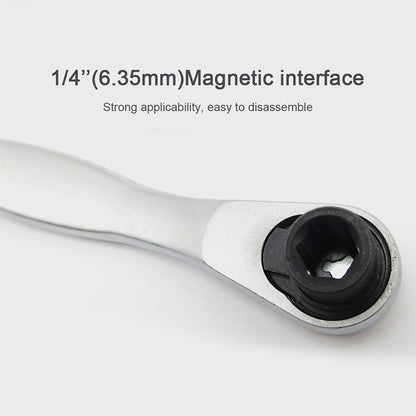 Portable Mini Single-Ended Torque Rachet Wrench Spanner Hand Repair Tools, Single-Ended Wrench