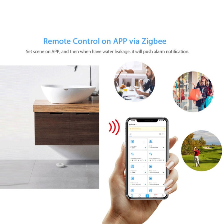 Detector de nivel de agua para hogares inteligentes EV-WI-3