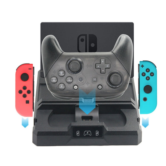 Multifunctional Game Console Handle Charging Base Storage Bracket For Nintendo Switch, S053