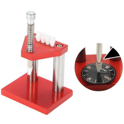 Watch Hand Plunger Puller Remover With 9pcs Plastic Dies Set, Single Needle Pressure Needle