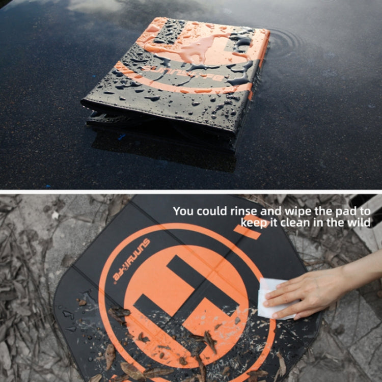 Helipuerto de cuero plegable de doble cara universal Sunnylife Drone, tamaño: 55 x 50 cm, TJP08