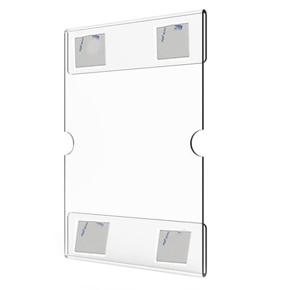 2 PCS 4x6 Inch Wall Mounted Acrylic Signage Bracket Wall Photo Frame, Wall Photo Frame