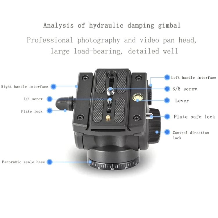 Trípode para cámara réflex QingZhuangShiDai Q90 con teleobjetivo y estabilizador para fotografía de aves, Q90