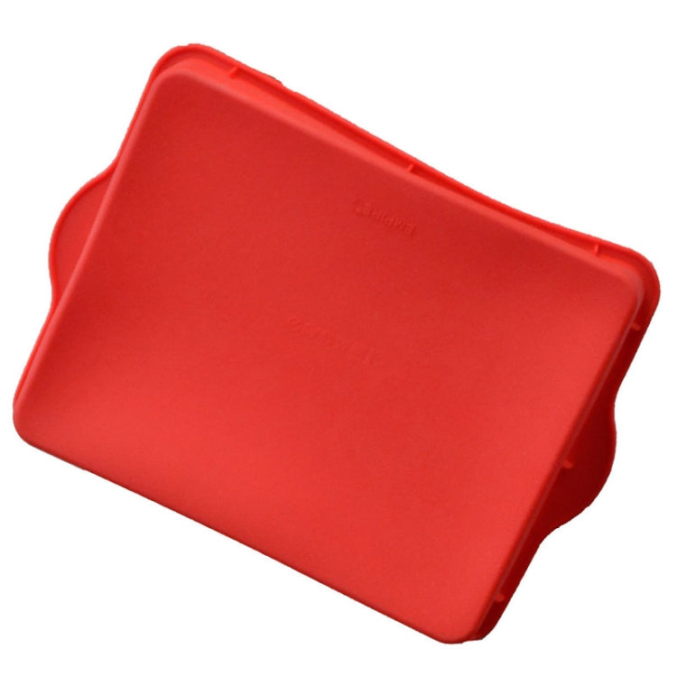 Non-Stick Square Silicone Cake Mold 9 Inch Rectangular Baking Pan, 9 inch