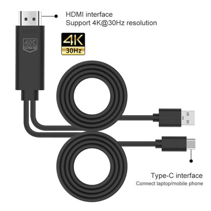 Cable HDTV UC505 USB-C/Tipo C 4K 30 Hz, UC505