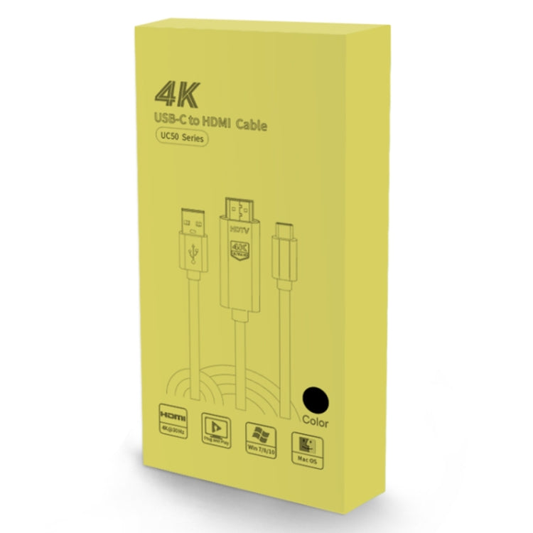 Cable HDTV UC505 USB-C/Tipo C 4K 30 Hz, UC505