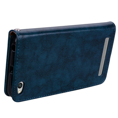 For Xiaomi  Redmi 5A Business Style Oil Wax Texture Horizontal Flip Leather Case with Holder & Card Slots & Wallet & Lanyard, For Xiaomi Redmi 5A