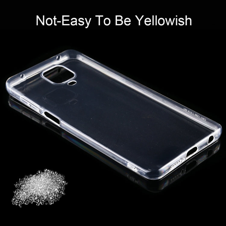 For Xiaomi Redmi Note 9 Pro 0.5mm Ultrathin Transparent TPU Soft Protective Case, For Xiaomi Redmi Note 9 Pro