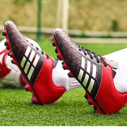 Comfortable and Lightweight PU Soccer Shoes for Children & Adult, 31, 32, 33, 34, 35, 36, 37, 38, 39, 40, 41, 42, 43