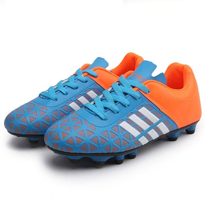 Comfortable and Lightweight PU Soccer Shoes for Children & Adult, 31, 32, 33, 34, 35, 36, 37, 38, 39, 40, 41, 42, 43