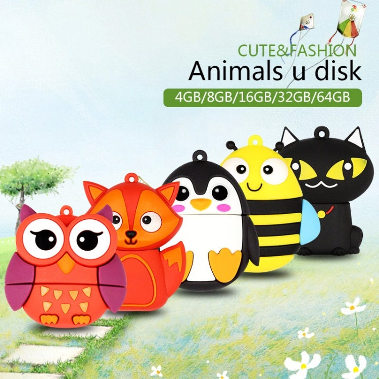 MicroDrive 16GB USB 2.0 Creative Cute Owl U Disk, 16GB