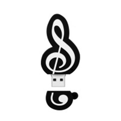 Disco U MicroDrive USB 2.0 Music Note de 16 GB, 16 GB