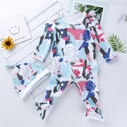 Baby Long Sleeve Printed One-piece Suit (Color:Caring Pug Size:59), 59, 66, 73, 80