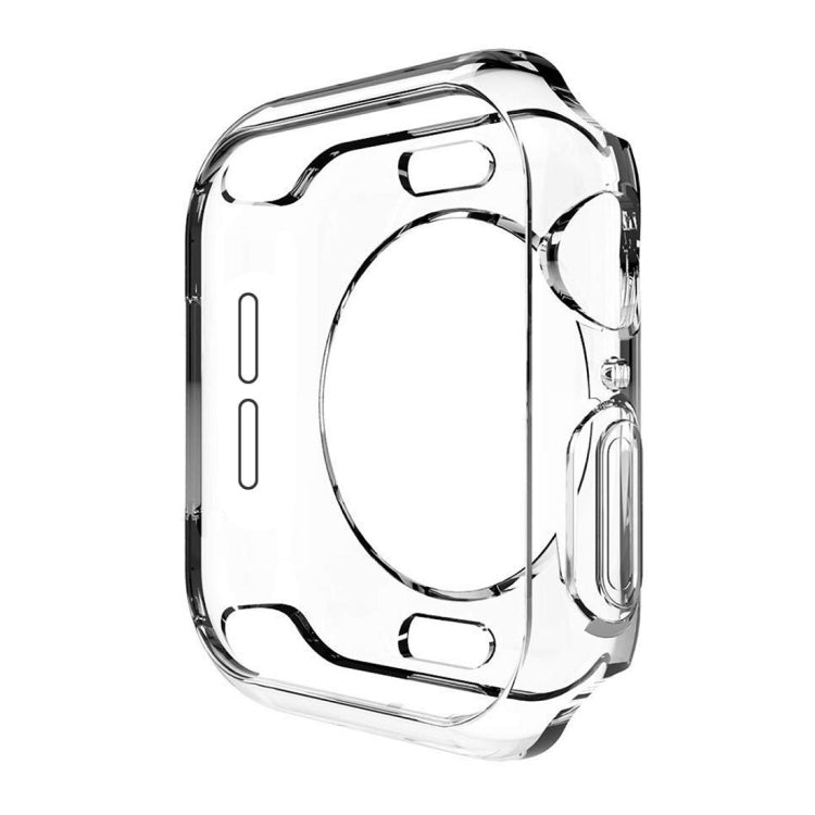 ENKAY Hat-Prince 2 en 1 Funda de TPU semirrígida + Película de PET curvada con calor 3D para Apple Watch Series 6/5/4/SE 3/SE 2/SE 1 44 mm